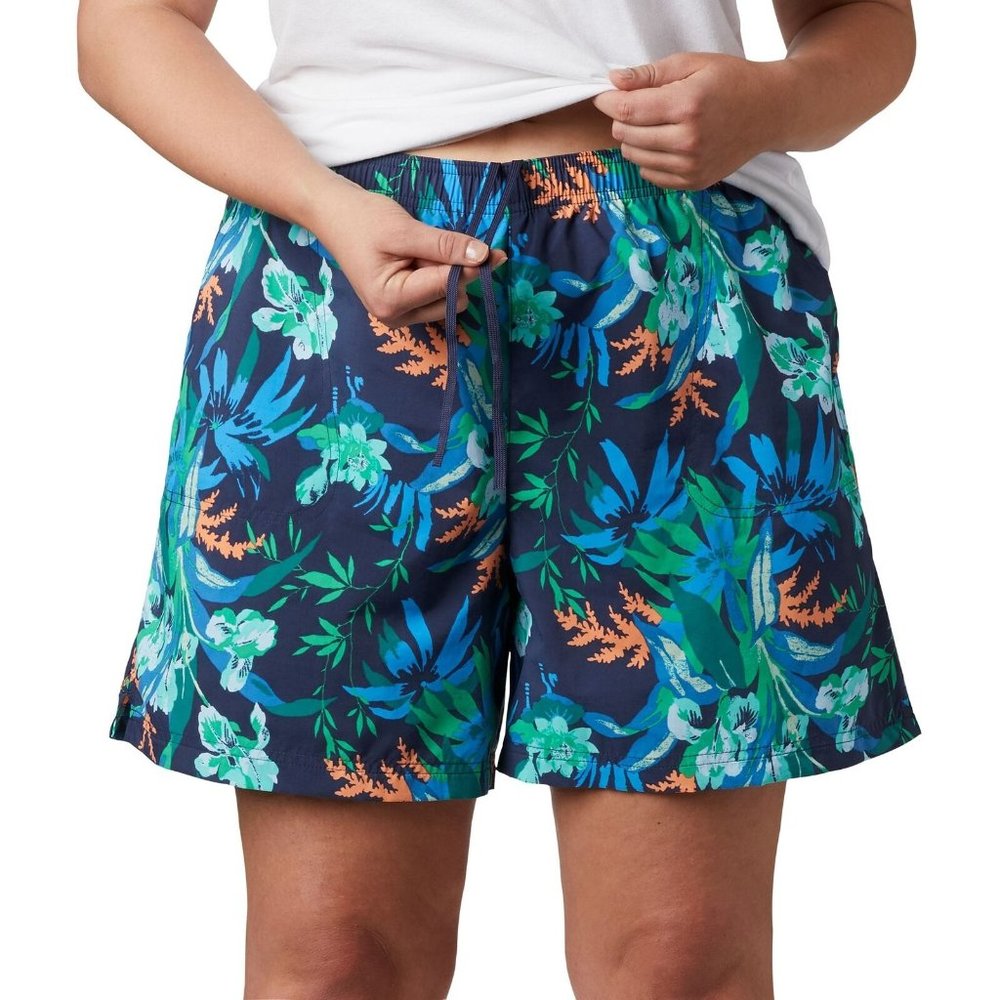Columbia Women's Sandy River Ii Printed Short INSEAM 5" OMNISHADE Select a size - Picture 8 of 9